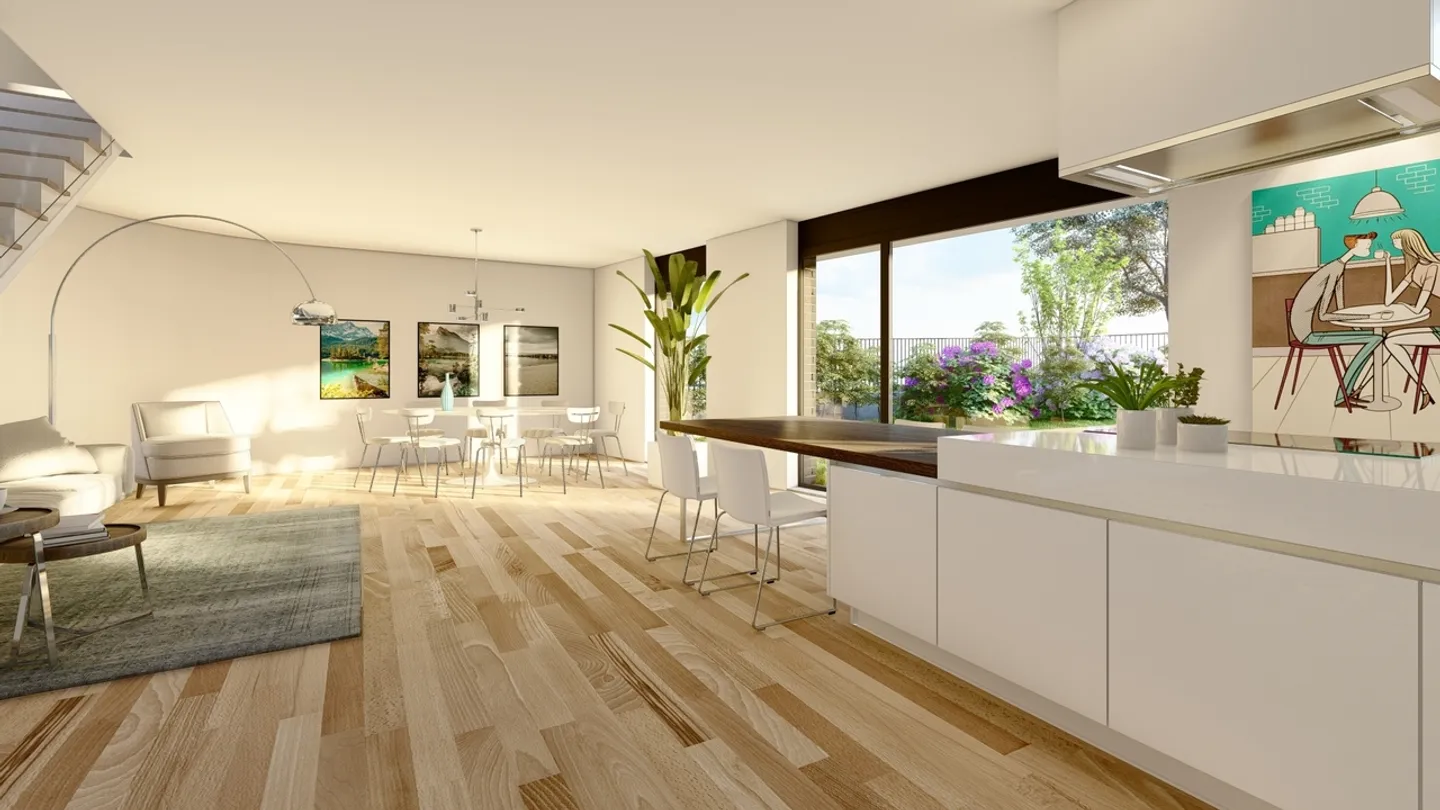 Il Quadrato di Francia: Lotto 15 - 3.5 stanze nuove nel cuore di Sion - Foto 6 di 8