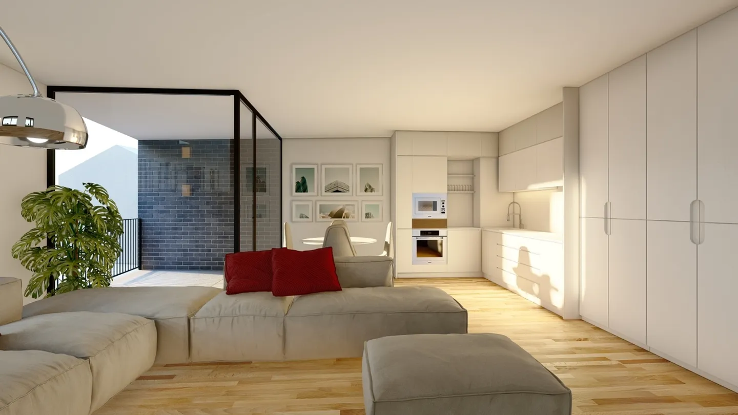 Il Quadrato di Francia: Lotto 15 - 3.5 stanze nuove nel cuore di Sion - Foto 7 di 8