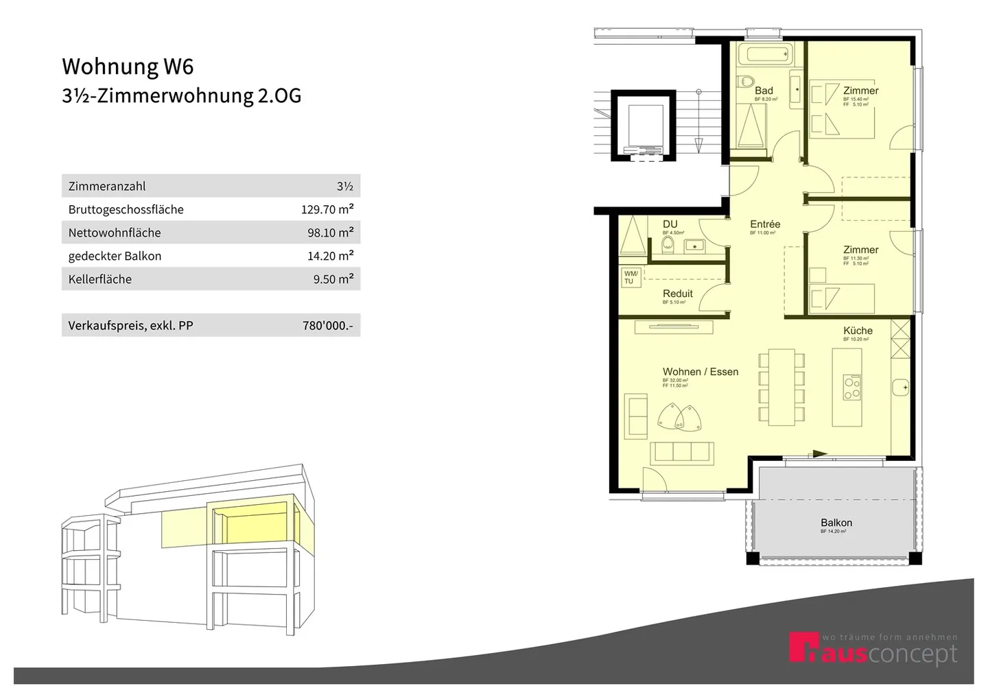 Apartment for sale - Photo 3 of 4
