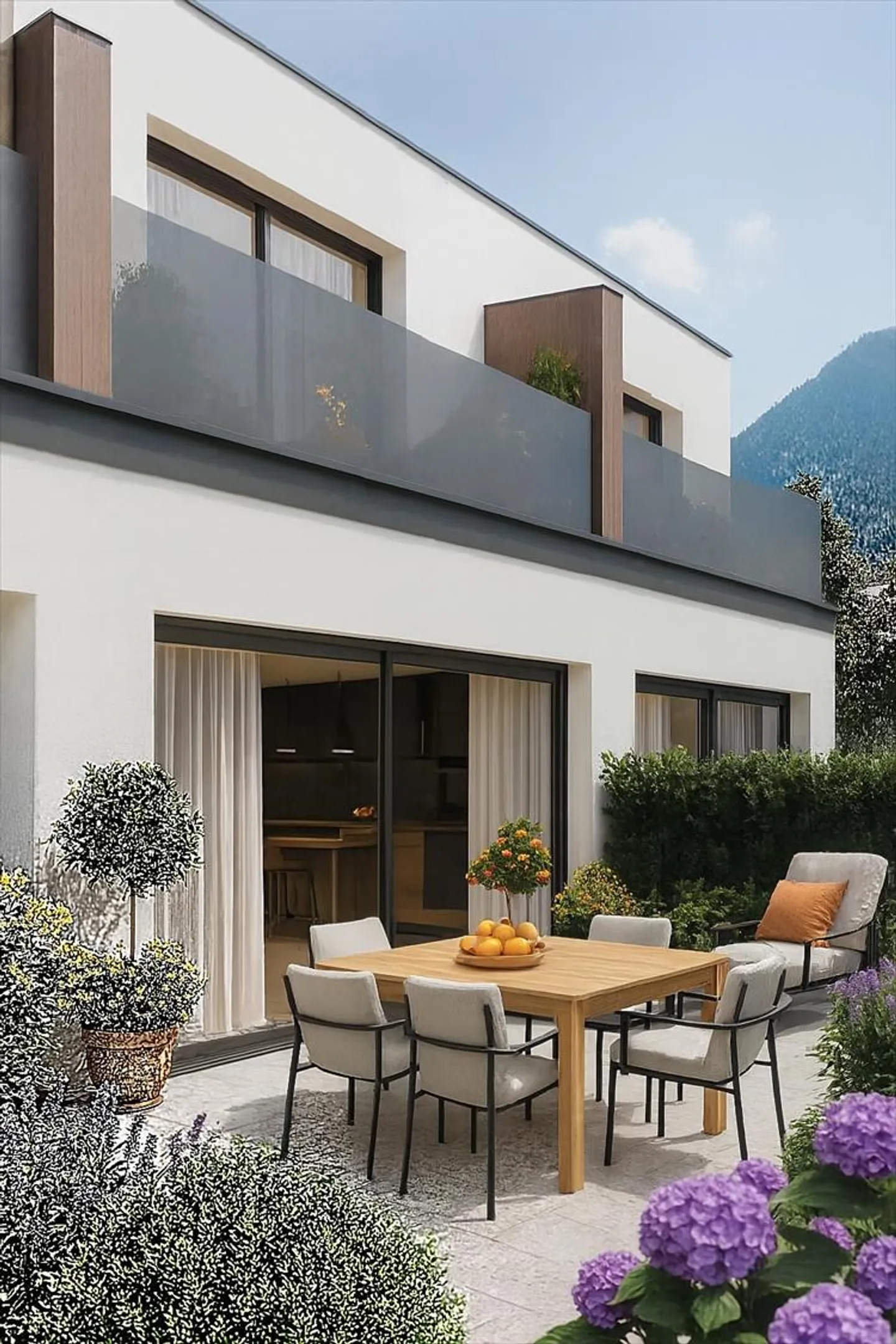 Villa a schiera di 3,5 stanze nel cuore della Gruyère e a 5 minuti dal lago - Foto 1 di 9