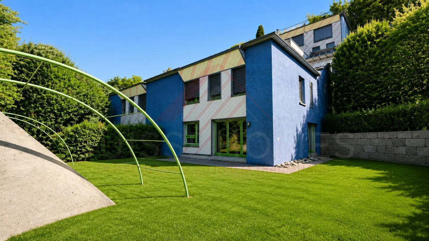 Appartement de jardin lumineux de 2,5 pièces avec aménagement flexible - Photo 1 sur 14