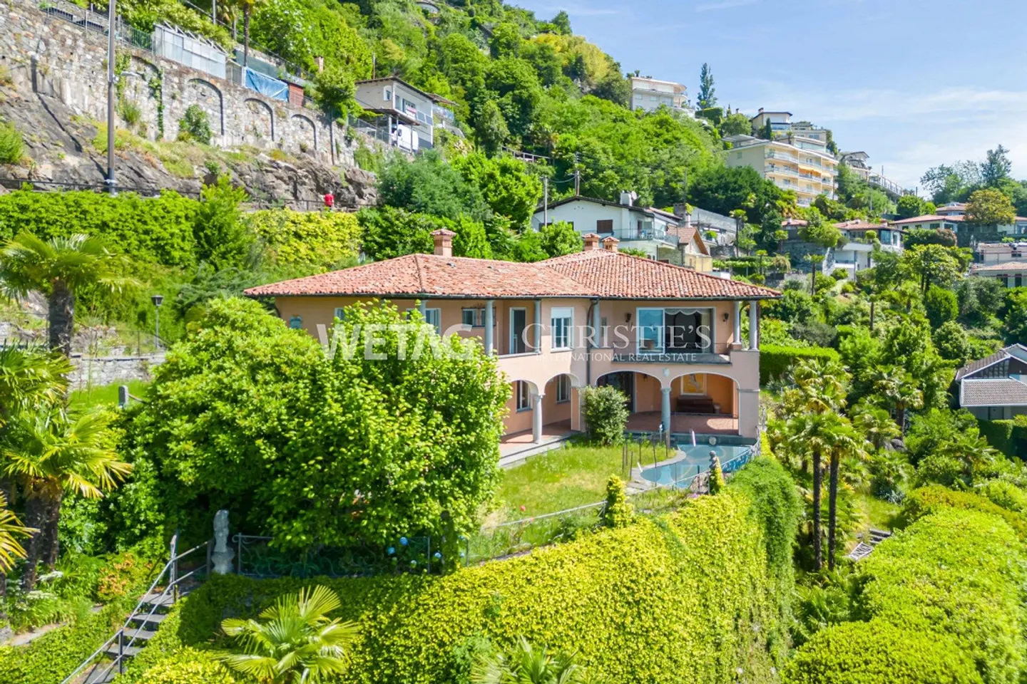 Mediterranean Villa with Outdoor Pool & Panoramic View, also ideal as a Holiday Residence, for sale in Ronco sopra Ascona - Photo 13 of 13