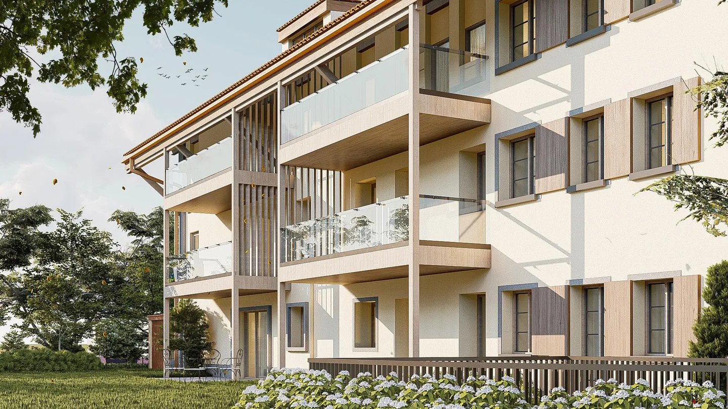 Spazioso appartamento nuovo 3.5 locali con terrazza e fascino autentico - Foto 1 di 4