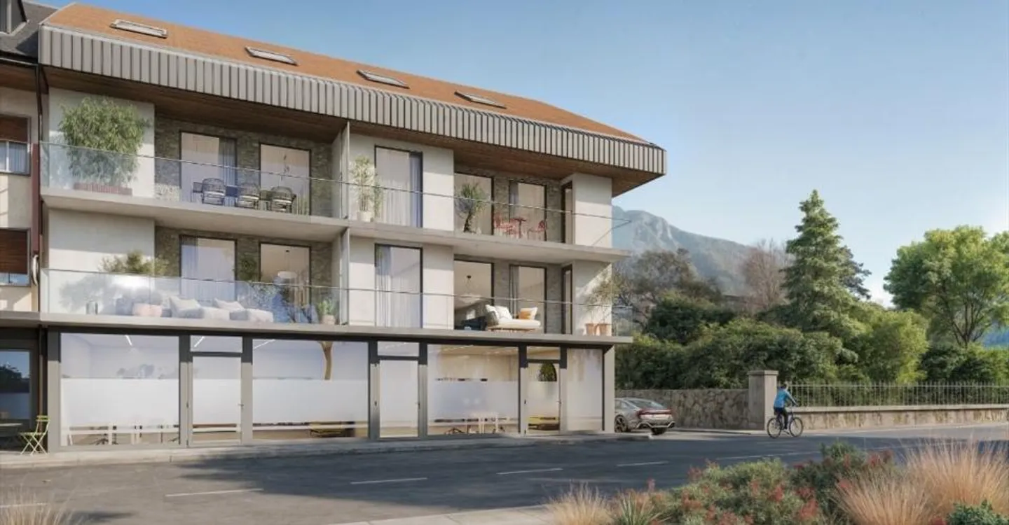 Lot A2 - Nuovo appartamento di 3,5 locali al 1° piano con vista panoramica sul lago - In vendita a Villeneuve - Foto 2 di 9
