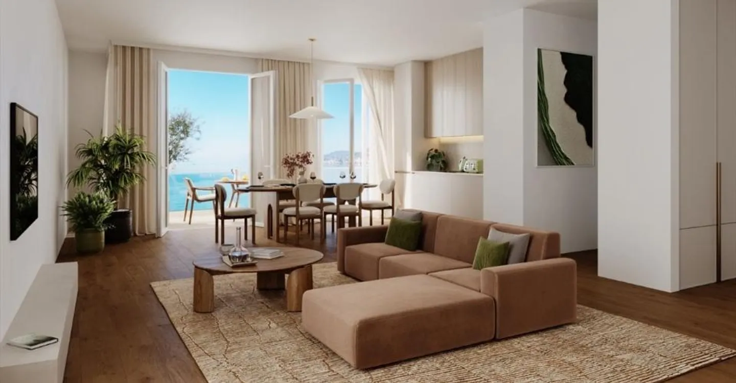 Lot A2 - Nuovo appartamento di 3,5 locali al 1° piano con vista panoramica sul lago - In vendita a Villeneuve - Foto 3 di 9