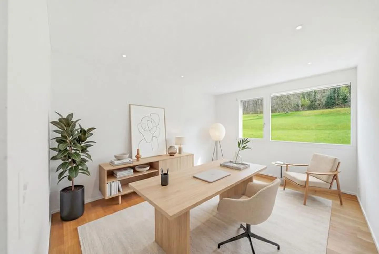 APPARTEMENT MODERNE DE 4,5 PIÈCES AVEC DEUX LOGGIAS VITRÉES À BISCHOFSZELL - Photo 3 sur 9