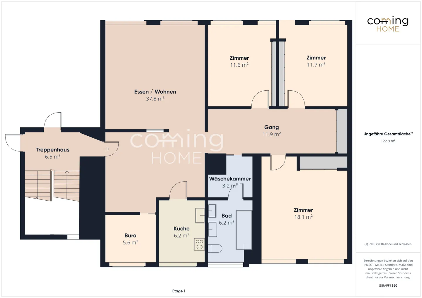 Geräumige 4,5-Zimmer-Wohnung in Oensingen - zentral, hell und vielseitig - Foto 14 von 14