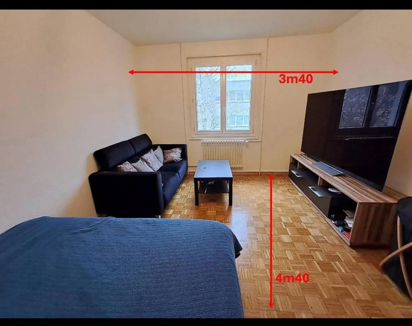 2.5-room apartment on the 1st floor without elevator in Onex 1213 - Photo 1 of 5