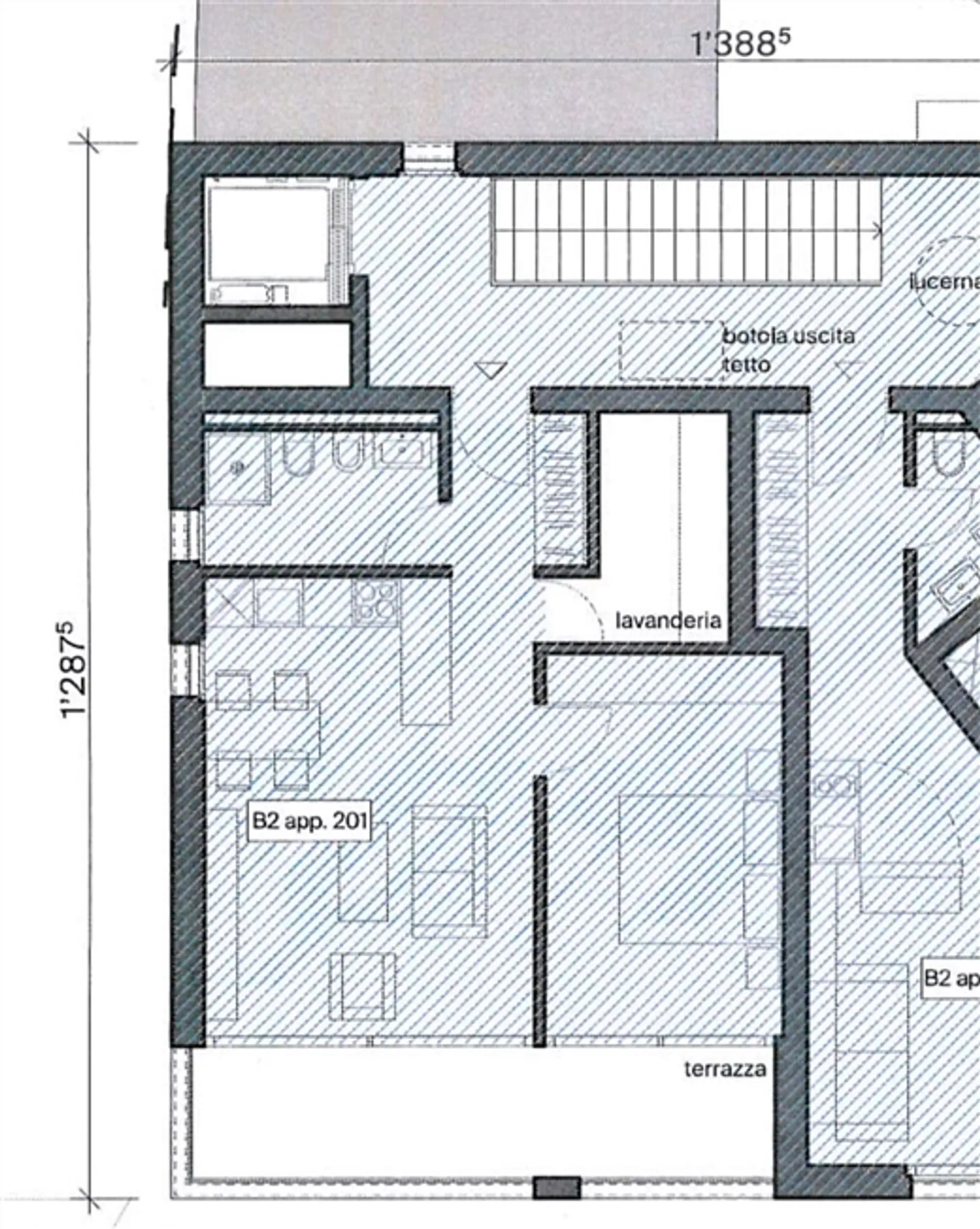 New 2.5 Room Apartment with Terrace and Lake View - Photo 4 of 6