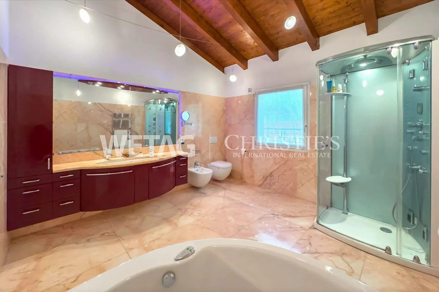 Villa moderna con piscina, giardino e vista sul Lago di Muzzano a Lugano-Breganzona in vendita, possibile anche come seconda casa - Foto 8 di 13