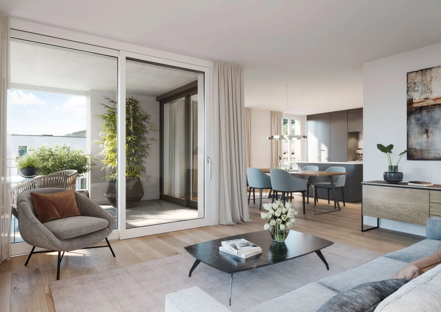 Residieren in der Gartenstadt - Drei Könige, Wettingen - Foto 5 von 6