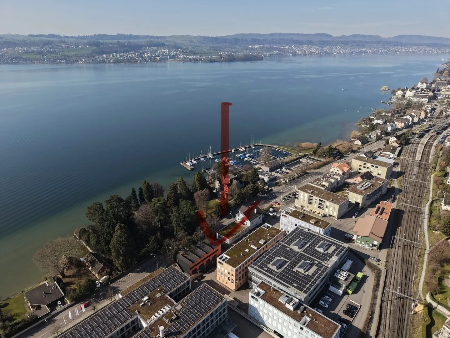 Appartement en loft de 3,5 pièces avec vue imprenable sur le lac à Männedorf - Photo 4 sur 11