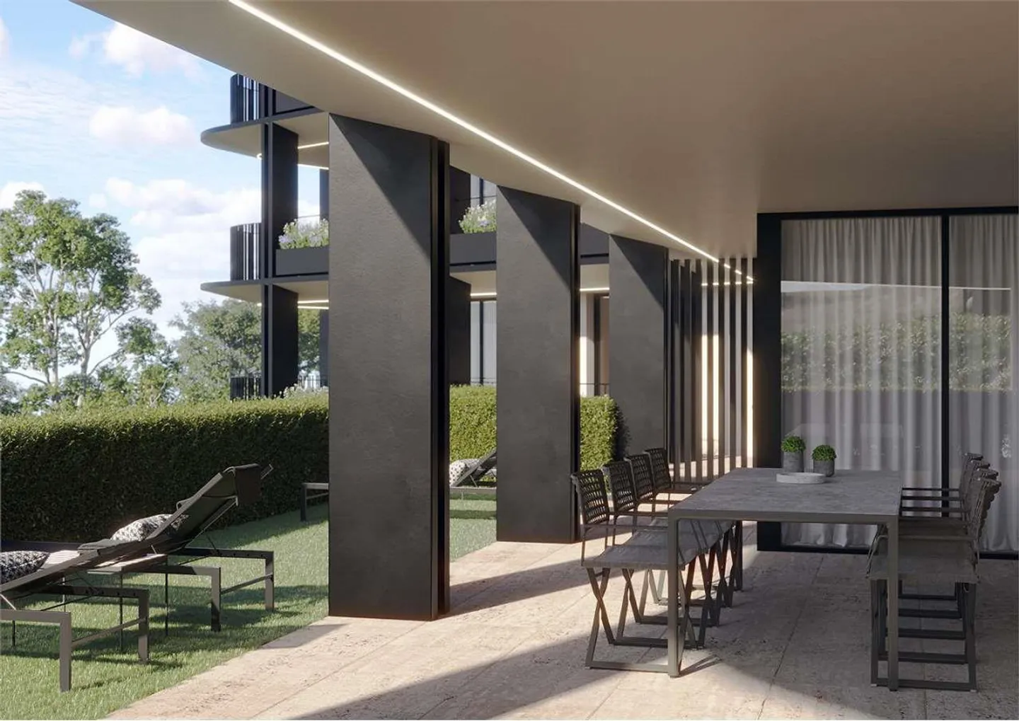 PPP2 - Pregassona: 5,5 Zimmer mit großer Terrasse und privatem Garten - Foto 3 von 13