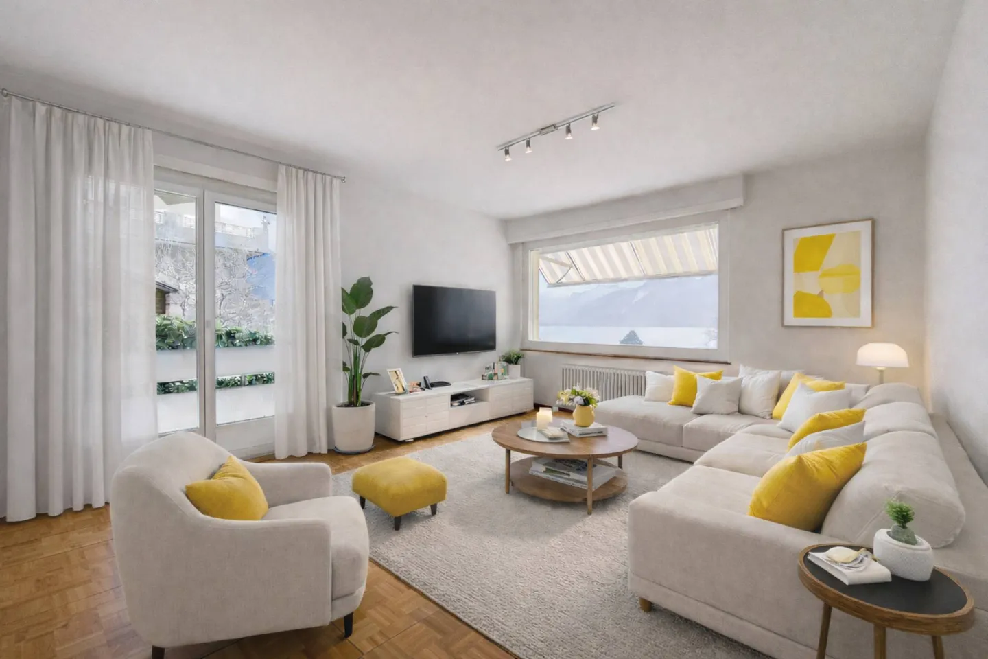 Bellissimo appartamento di 4,5 stanze con vista mozzafiato sul lago - Foto 2 di 10