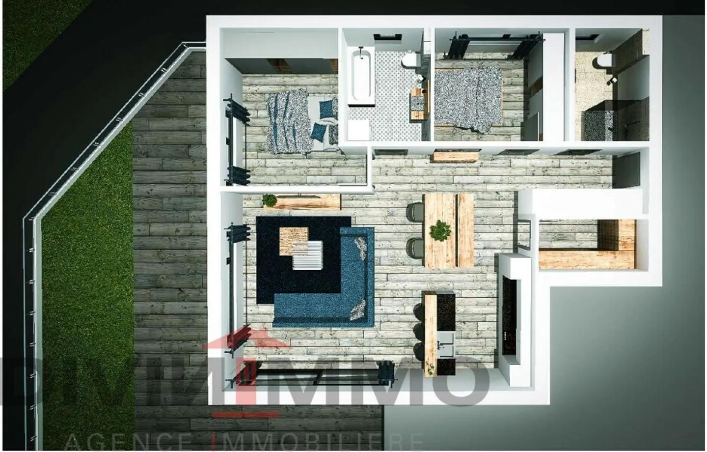 4.5 Room Apartment - Photo 3 of 3