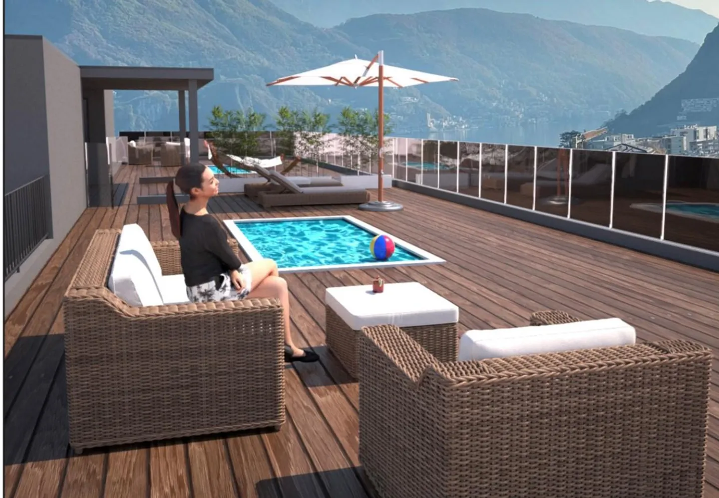 Luxuswohnungen in Lugano - Foto 3 von 6