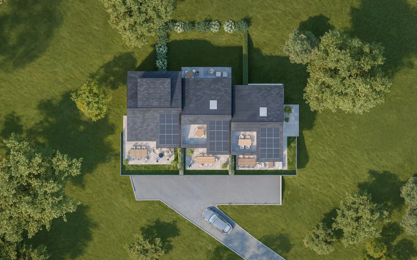 Zeitgenössische Villa mit Seeblick - Foto 5 von 11