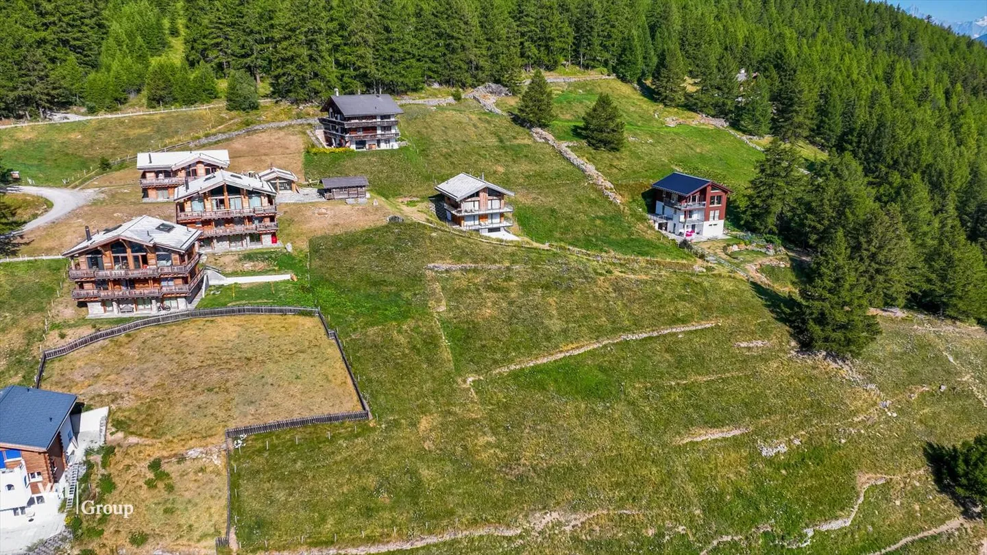 Beaux terrains à bâtir avec vue grandiose à Saas-Fee - Photo 2 sur 7