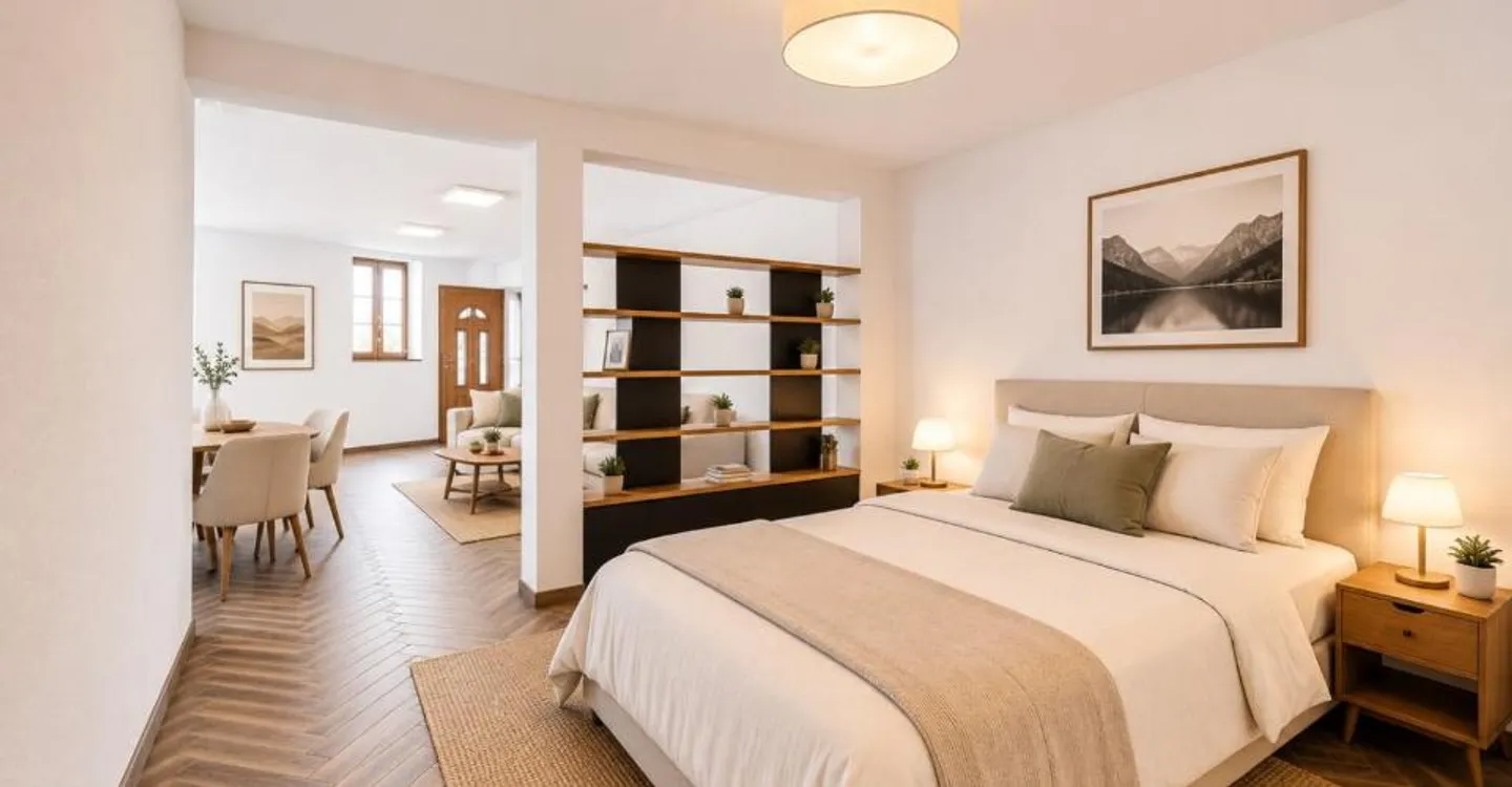 Geräumige und renovierte Studiowohnung - Foto 2 von 2
