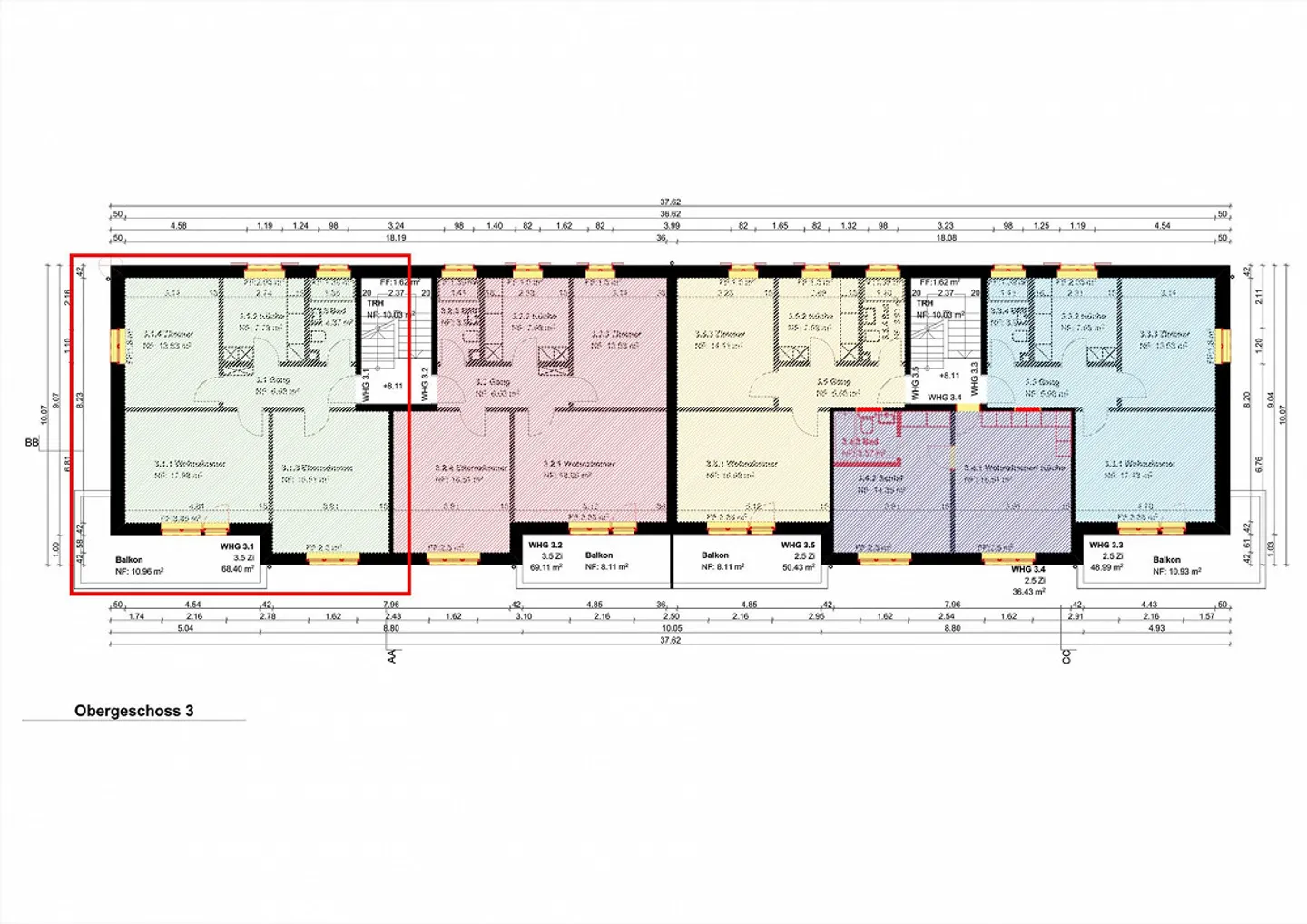 3.5-room apartment in Neuhausen am Rheinfall - Photo 9 of 9