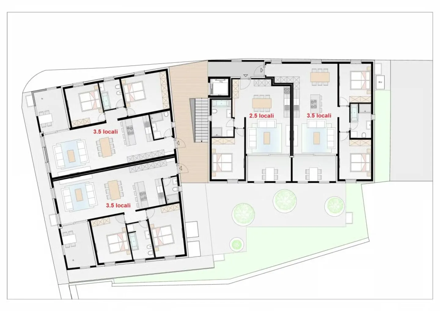 2.5-ROOM APARTMENTS IN THE CENTER - Photo 8 of 9