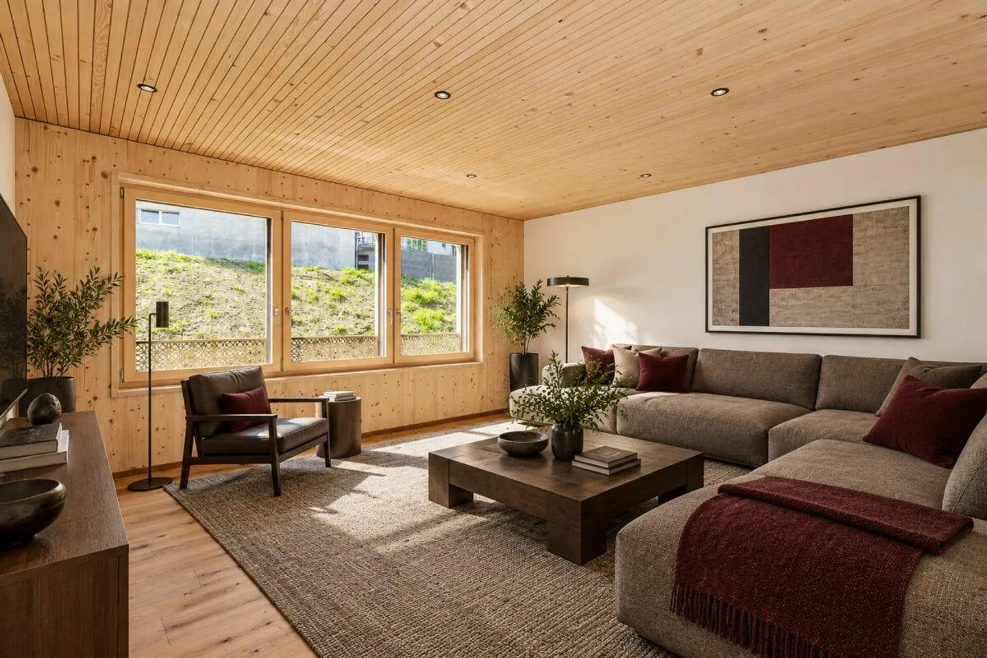 La Loge au-dessus du lac de Constance - Maisonette de 5,5 pièces en bois massif... - Photo 7 sur 16