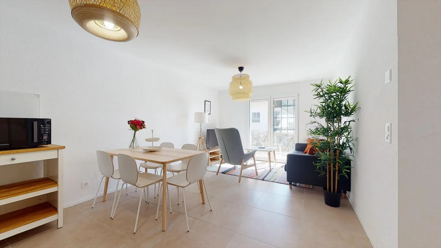 Appartement meublé 2.5 pièces - Foto 2 di 13