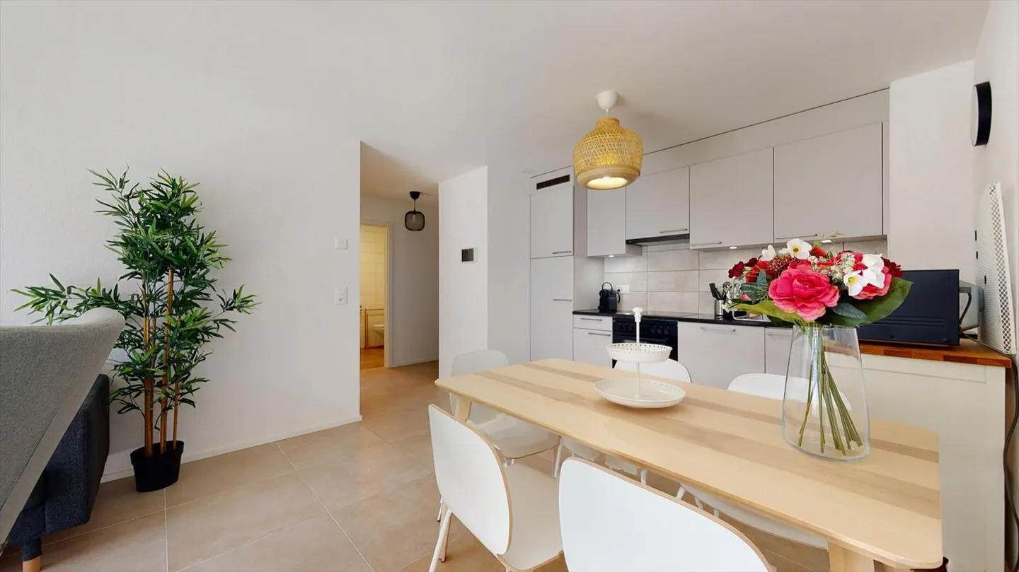 Appartement meublé 2.5 pièces - Foto 3 di 13