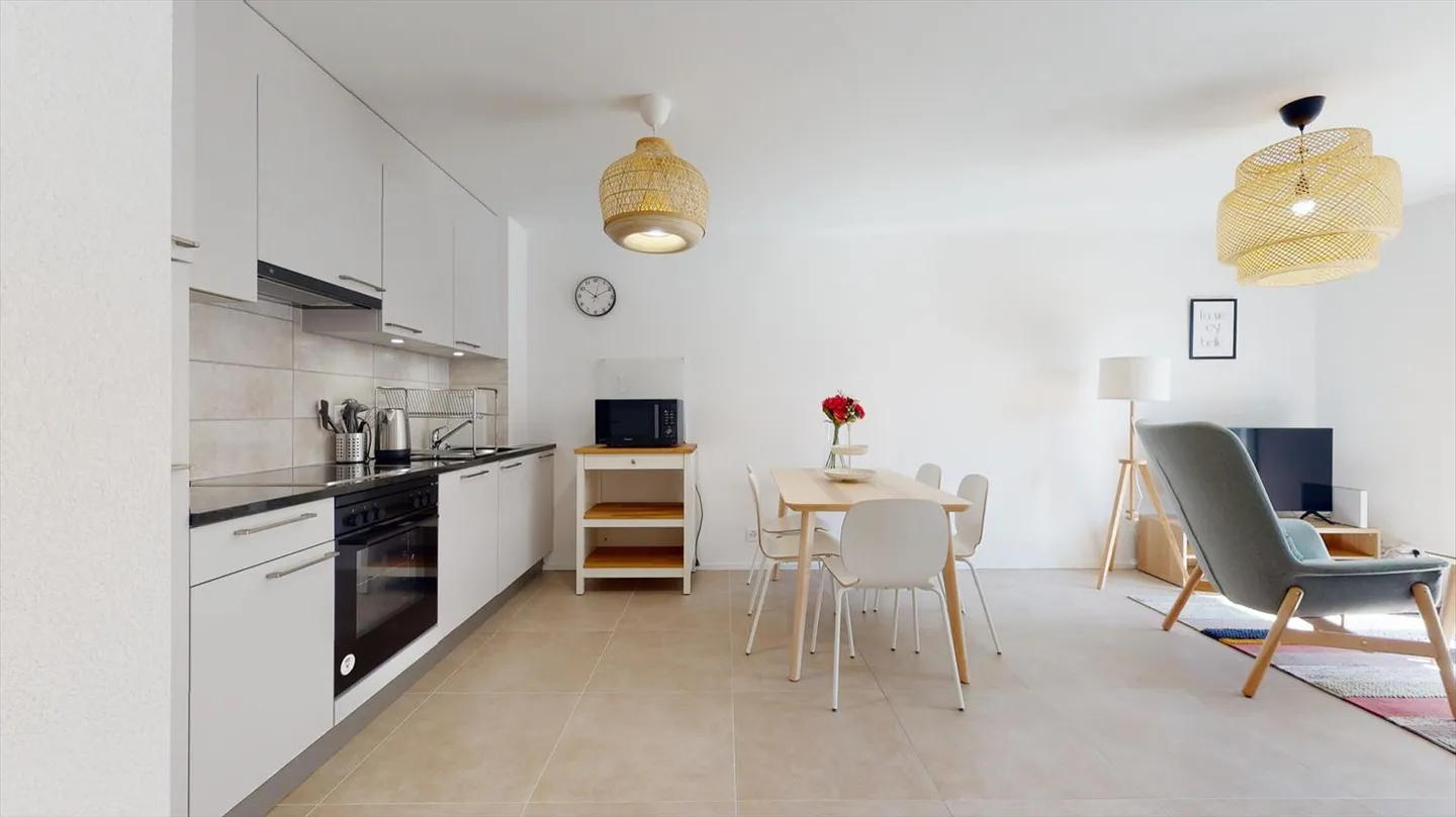 Appartement meublé 2.5 pièces - Foto 8 di 13