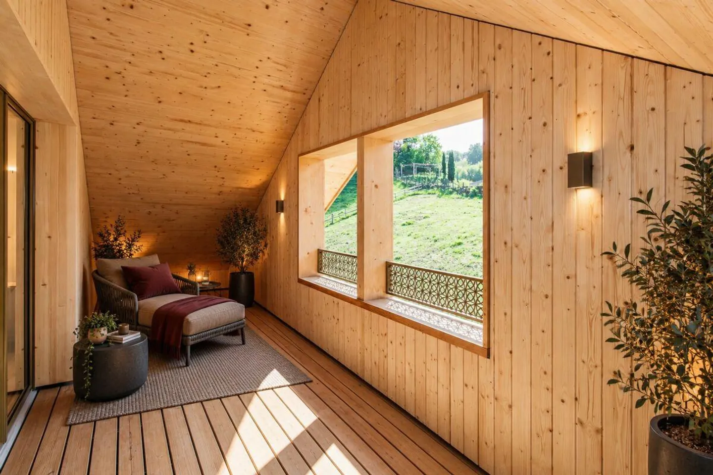 La Loge au-dessus du lac de Constance - Maisonette de 5,5 pièces en bois massif... - Photo 16 sur 16