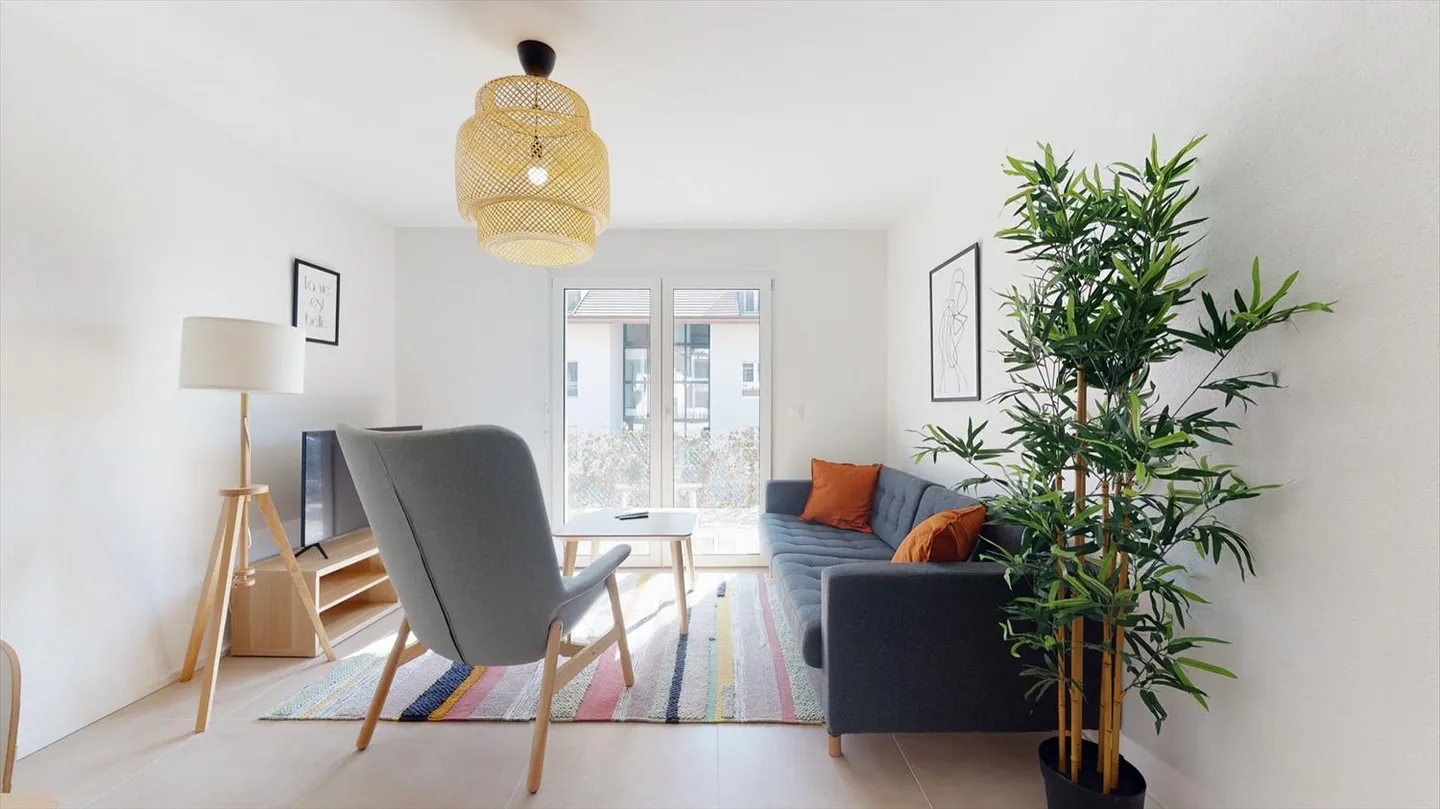 Appartement meublé 2.5 pièces - Foto 1 di 13