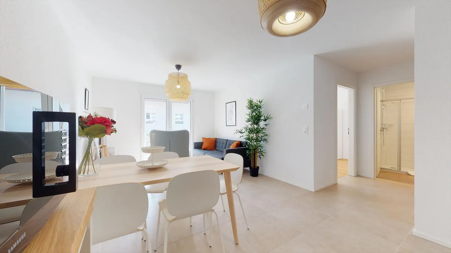 Appartement meublé 2.5 pièces - Foto 9 di 13
