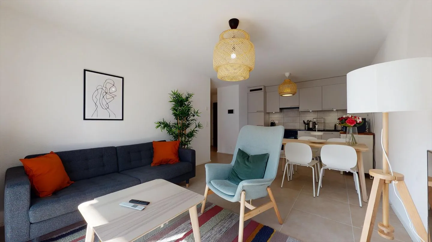 Appartement meublé 2.5 pièces - Foto 11 di 13