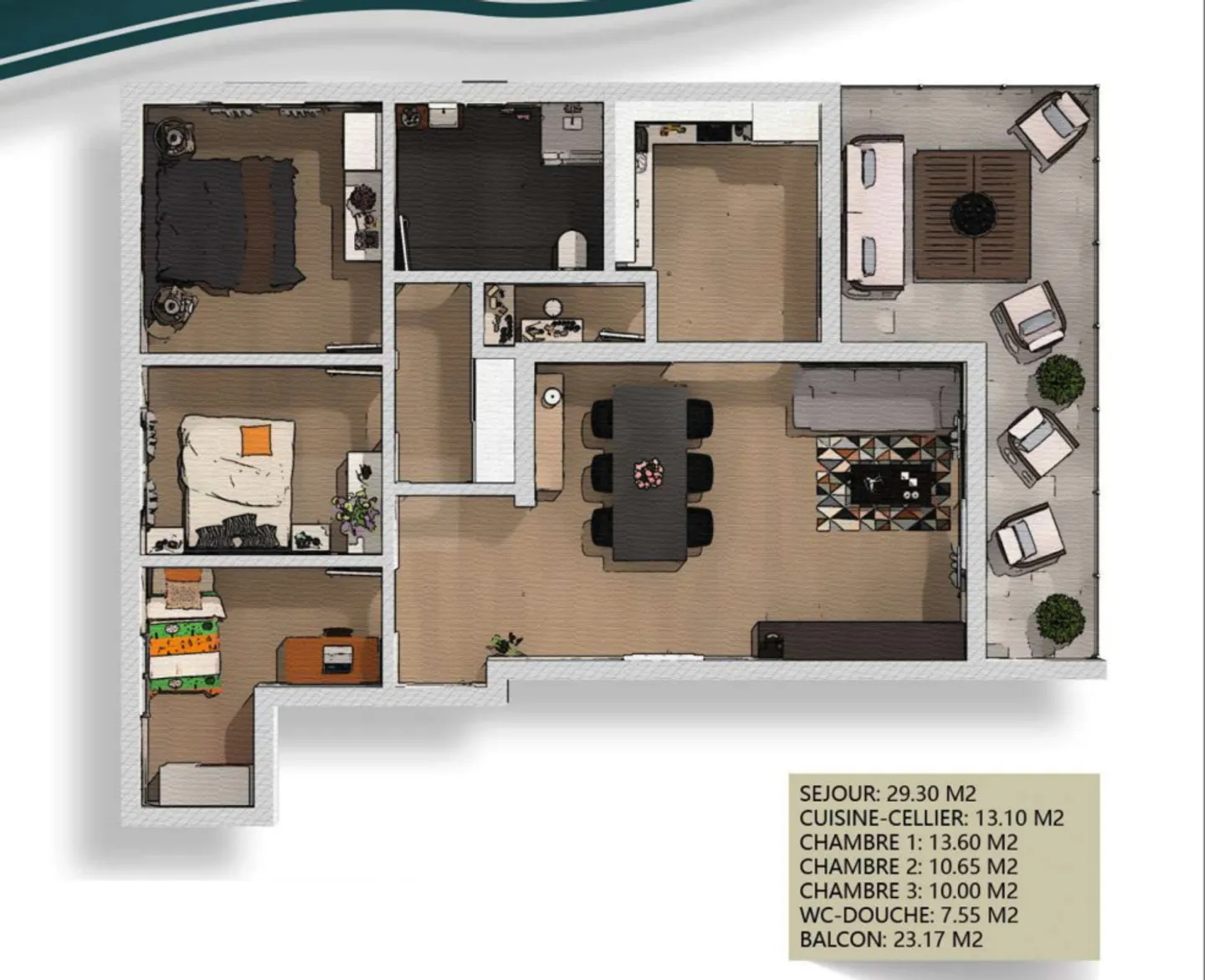 Appartamento 4.5 locali ad Ardon - Foto 2 di 10