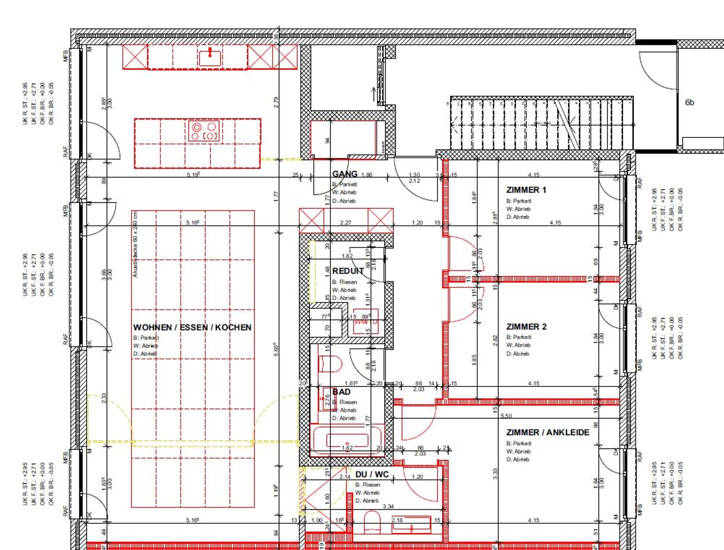 First occupancy in central 4.5 room apartment in ownership standard - Photo 12 of 12