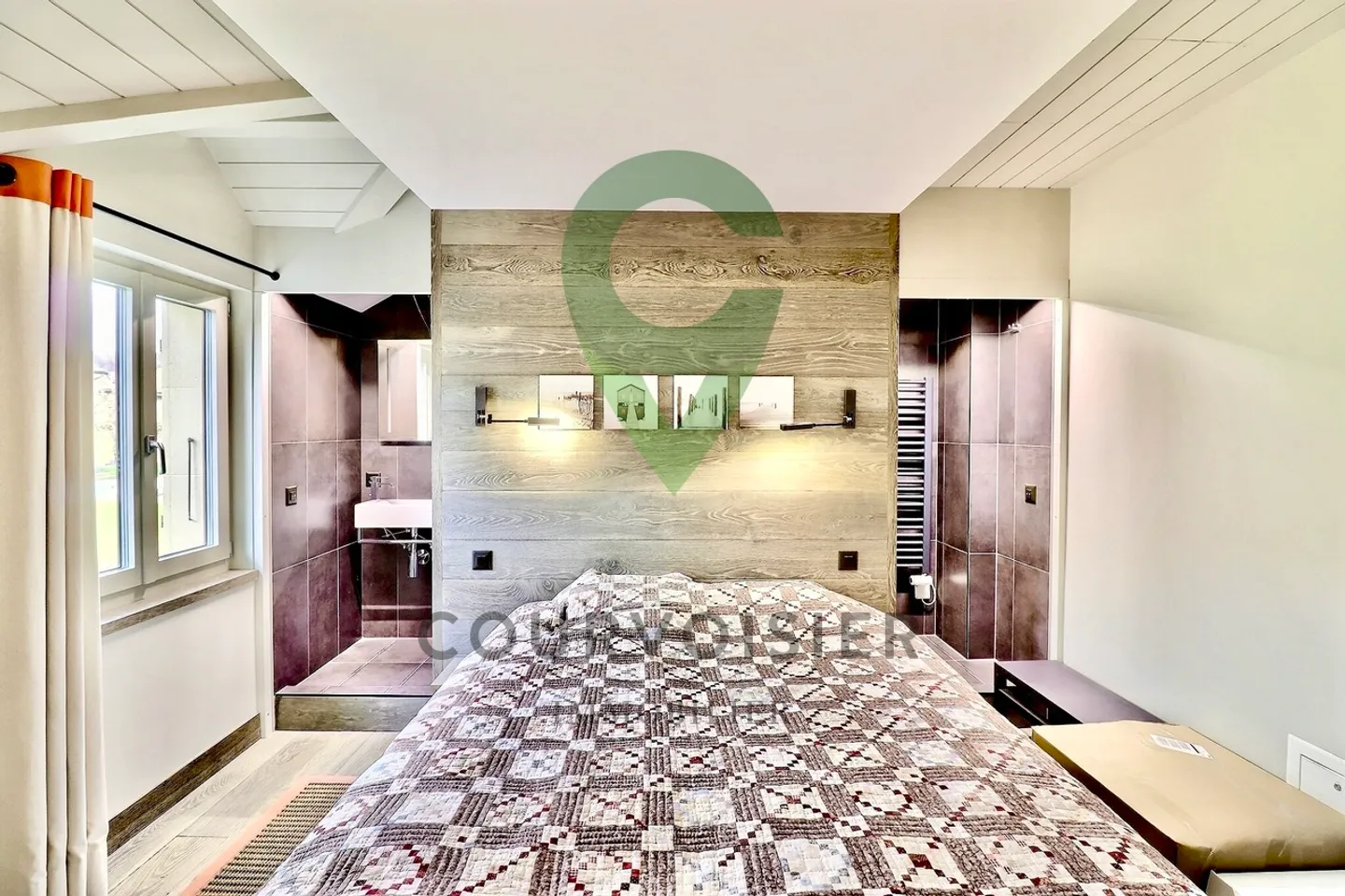 Superbo appartamento ristrutturato di 4,5 stanze con ampio giardino di 250 m² e terrazza - Foto 5 di 14