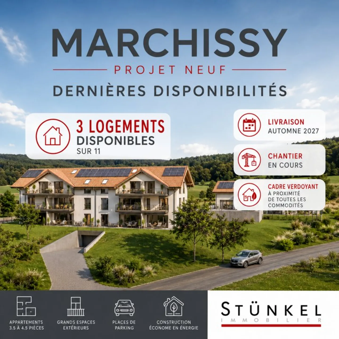 Last Available - Only 3 Apartments Available in Marchissy - Photo 1 of 8