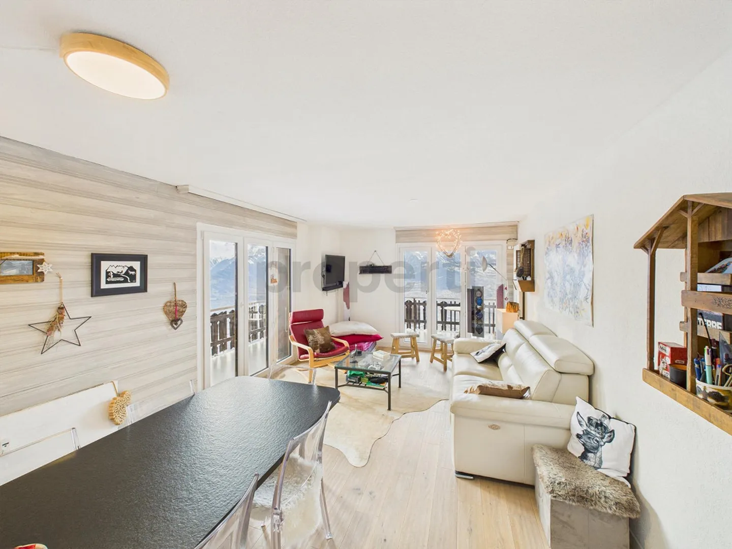 «Spazioso appartamento 4.5 locali - arredato con balcone, Veysonnaz» - Foto 4 di 13