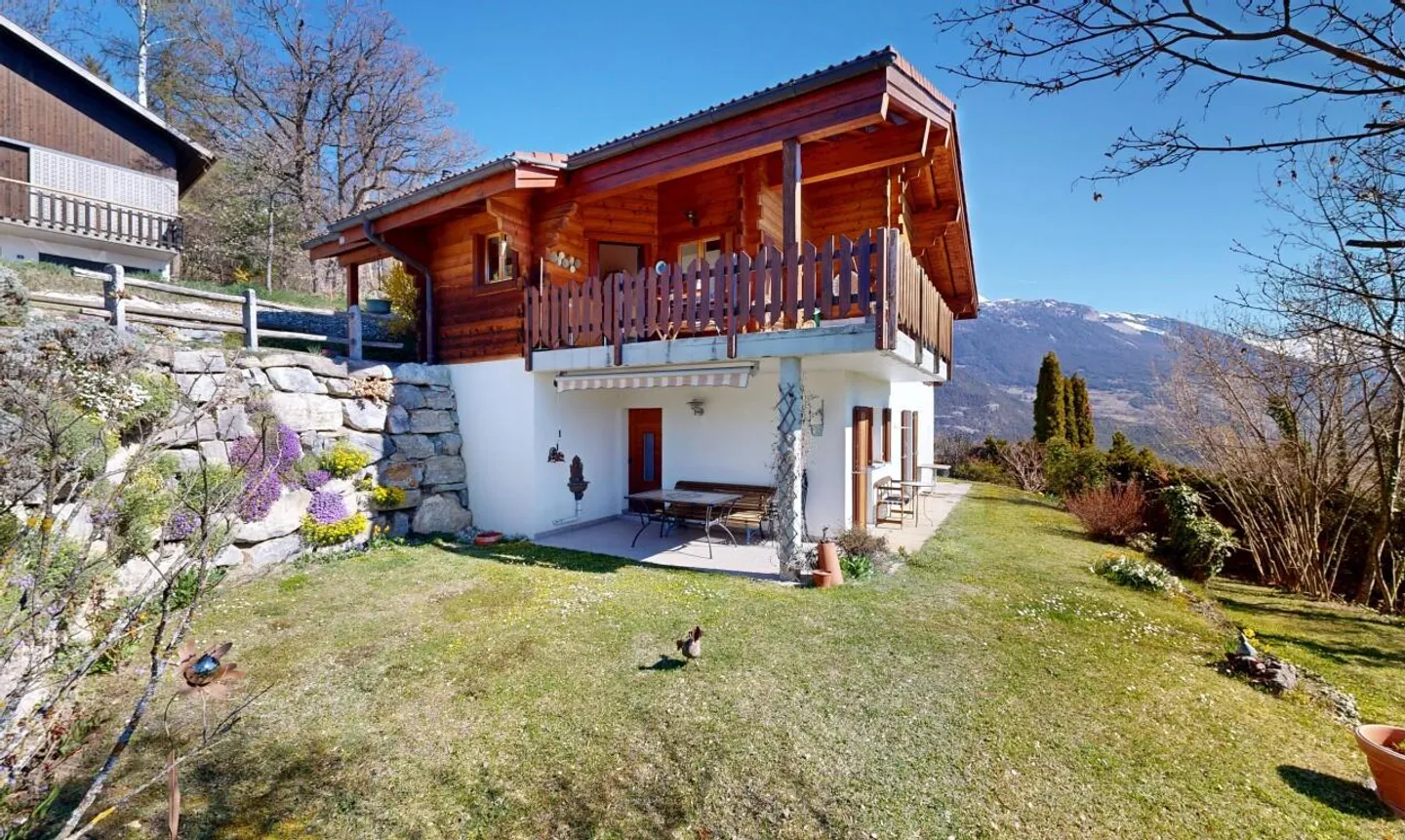 Chalet zu verkaufen – Mollens (VS), in der Nähe von Crans-Montana - Foto 1 von 11