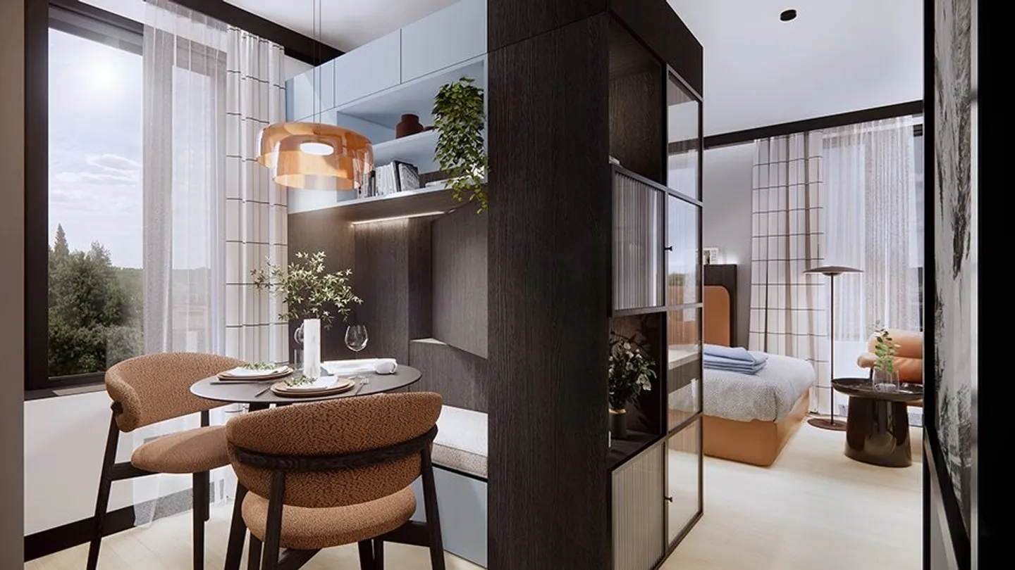 Appartamento di 1,5 locali in posizione centrale (Circolo 2) a Zurigo – Primo ingresso dal 01.11.2024 - Foto 11 di 17