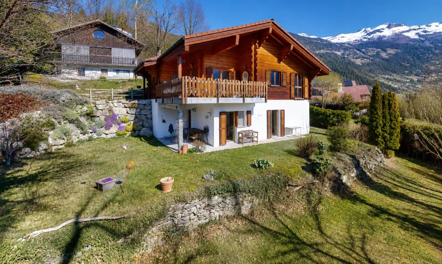 Chalet zu verkaufen – Mollens (VS), in der Nähe von Crans-Montana - Foto 3 von 11
