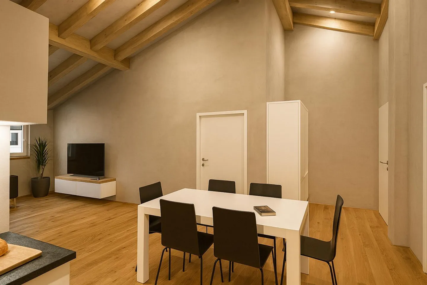 Moderno appartamento di 3,5 stanze in nuova costruzione a Seewis-Pardisla - Foto 1 di 9