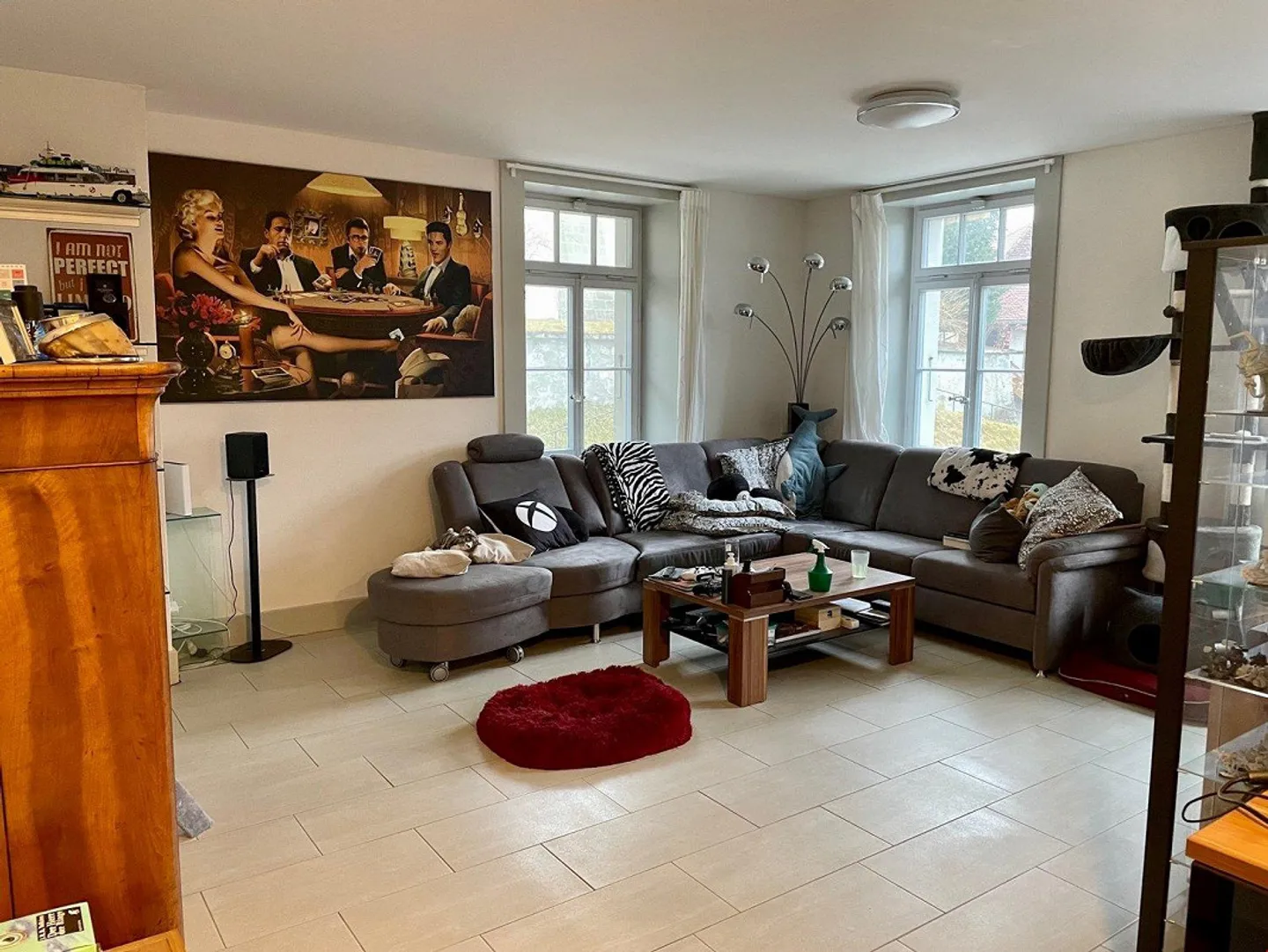 Appartement moderne avec balcon XXL au centre du village d'Oberbalm - Photo 4 sur 10