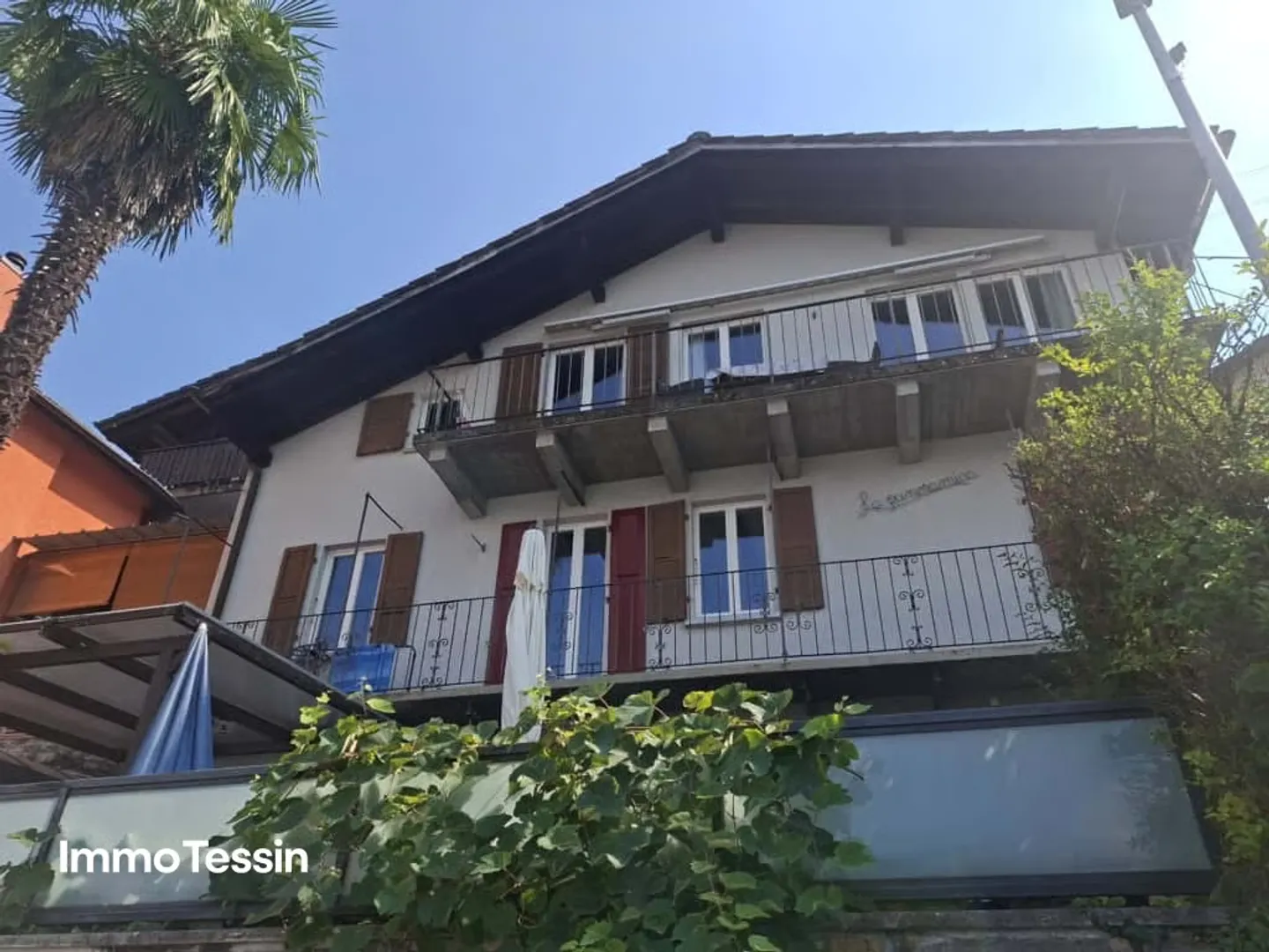 Charmantes Tessinerhaus mit Seesicht - Foto 6 von 13