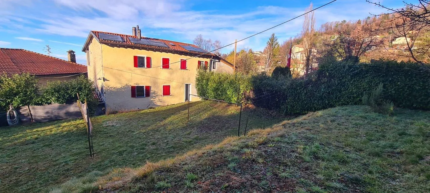 Maison ticino de charme avec terrain constructible - Photo 24 sur 28