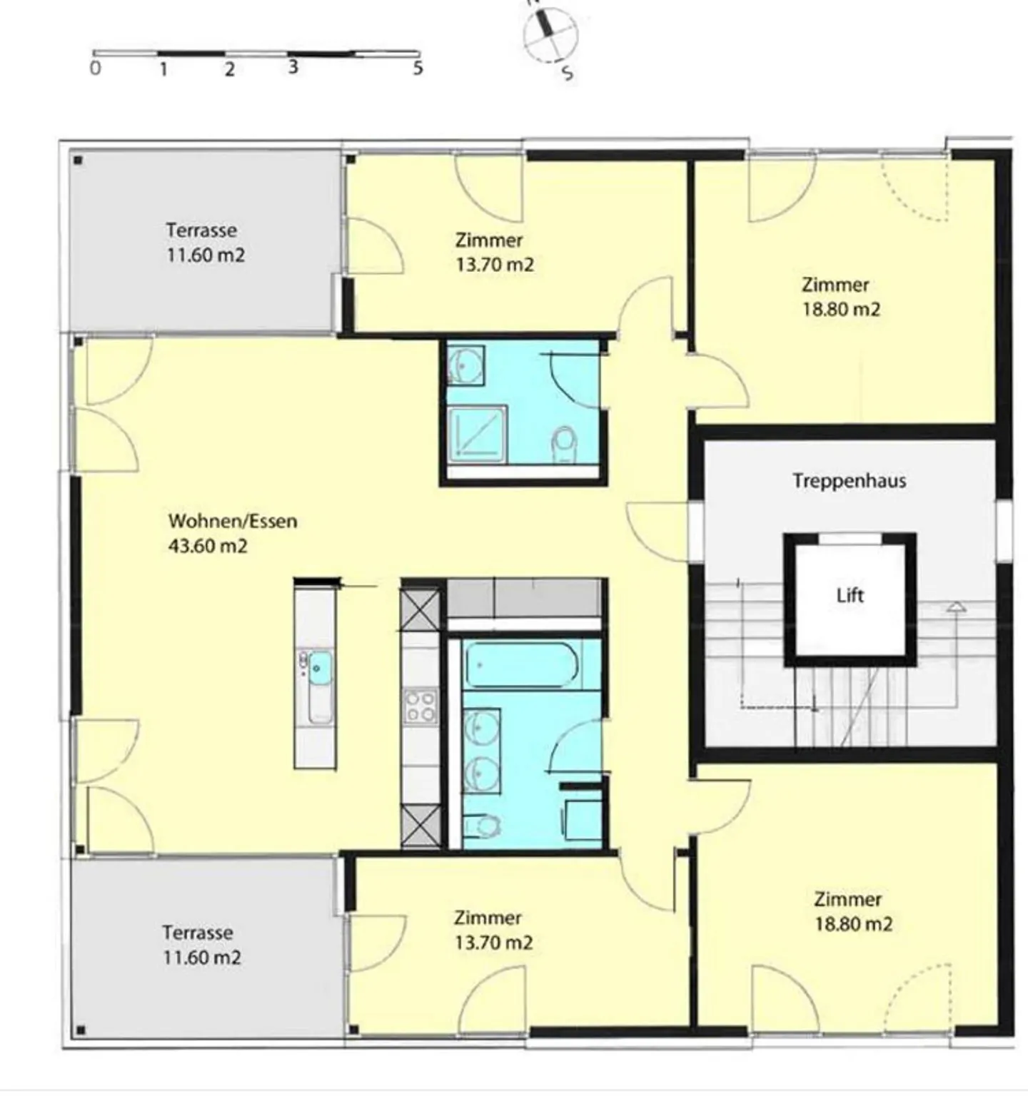 Geräumige 5-Zimmer-Wohnung mit Balkon - Foto 9 von 9