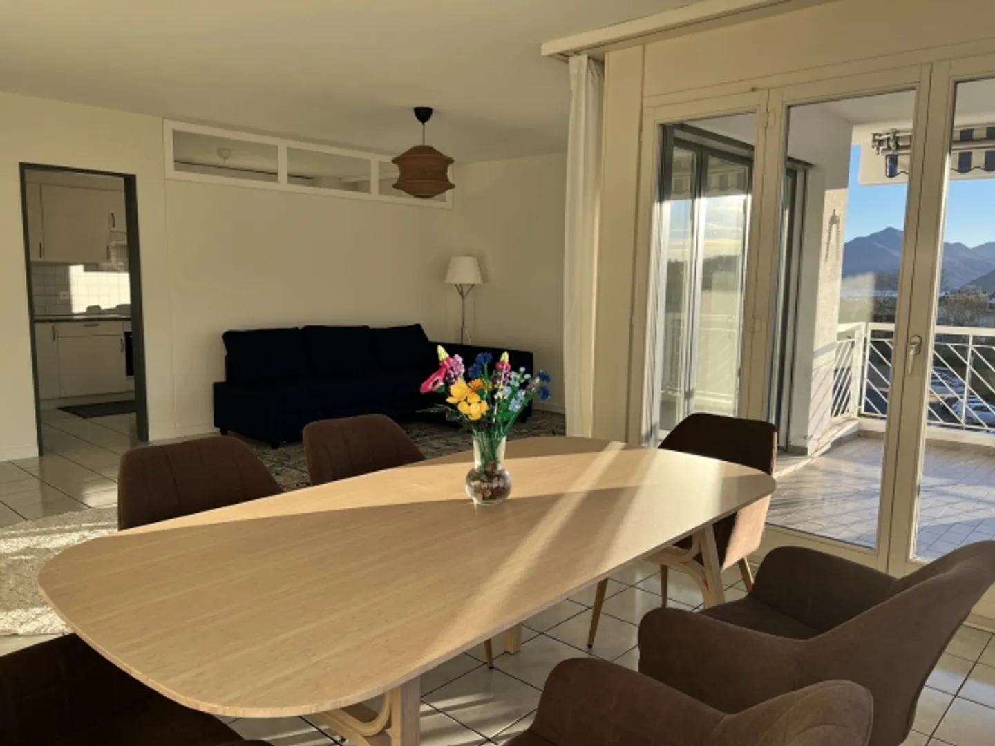 APPARTEMENT 3½ PIÈCES À PREGASSONA (TI), MEUBLÉ - Photo 2 sur 10