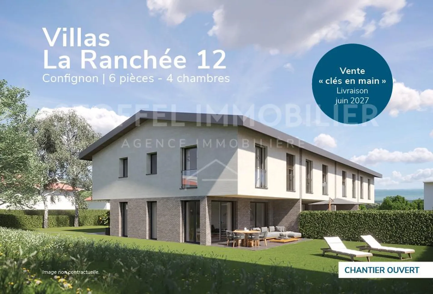 Semi-detached villa with 6 rooms including 4 bedrooms - Villa C - Photo 1 of 11