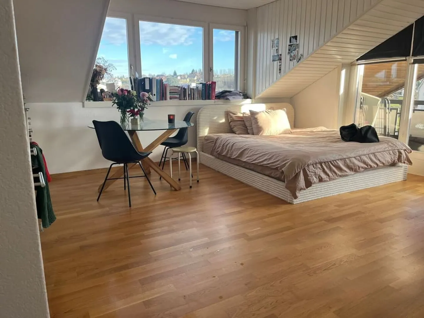 Courtepin 1,5 pces de 33.6m², balcon couvert, parking souterrain, cave - Foto 3 von 6