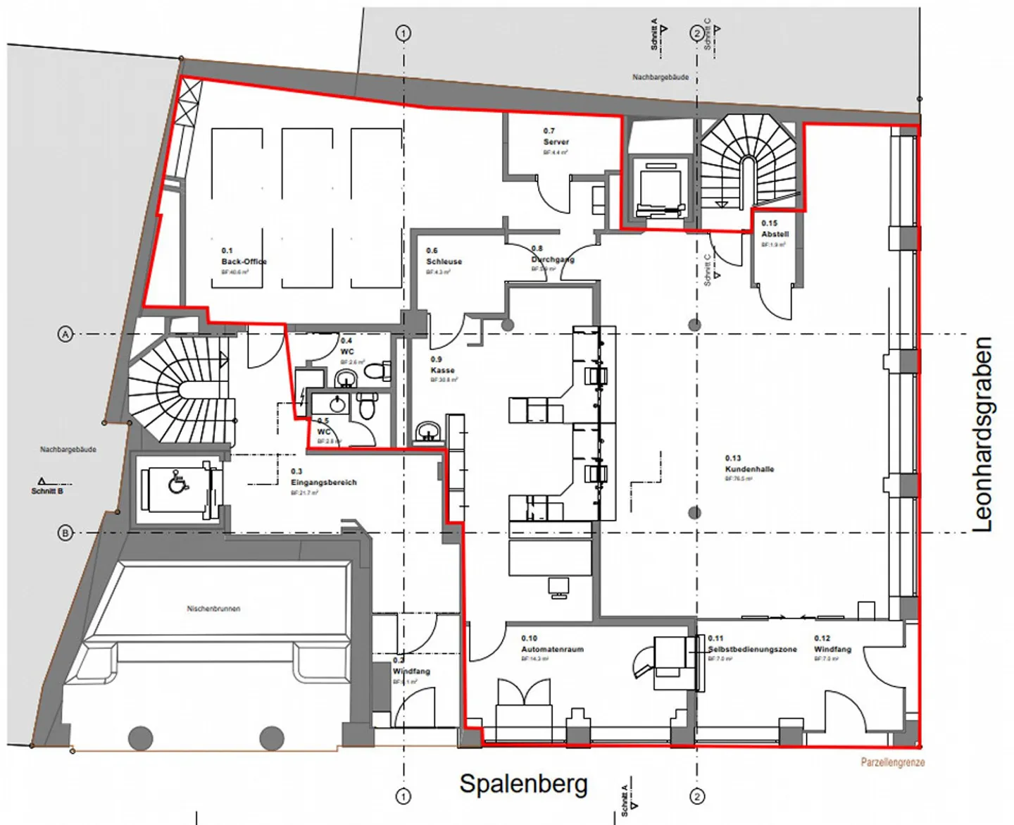 Espace de vente au centre-ville au Spalenberg - Photo 6 sur 6